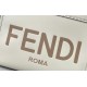 Fendi Sunshine Medium Tote Bag In White Calfskin