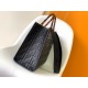 Fendi Sunshine Medium Tote Bag In Black FF Calfskin