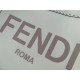 Fendi Sunshine Large Tote Bag In White Calfskin