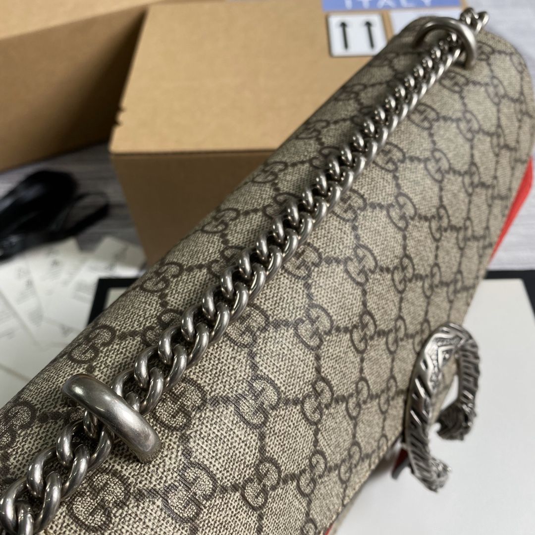 Gucci Dionysus Gg Small Shoulder Bag Gg Supreme