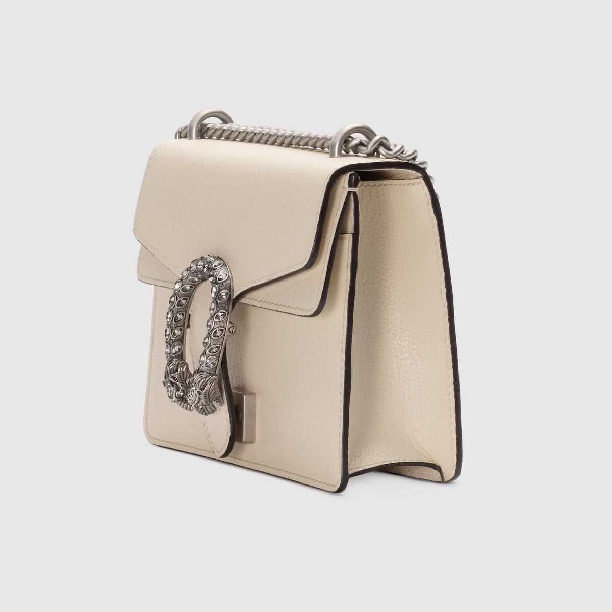 Gucci Dionysus Mini Leather Bag White Leather