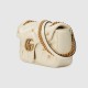 Gucci Gg Marmont Small Shoulder Bag White Leather