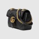 Gucci Gg Marmont Small Shoulder Bag Black Leather