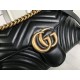 Gucci Gg Marmont Small Shoulder Bag Black Leather