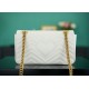 Gucci Gg Marmont Small Shoulder Bag White Matelassé Leather