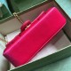 Gucci Gg Marmont Small Shoulder Bag Dark Pink Velvet