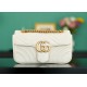 Gucci Gg Marmont Matelassé Mini Bag Light Beige Leather