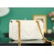 Gucci Gg Marmont Matelassé Mini Bag Light Beige Leather