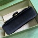 Gucci Gg Marmont Mini Shoulder Bag Black Velvet