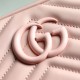 Gucci Gg Marmont Small Shoulder Bag Light Pink Leather