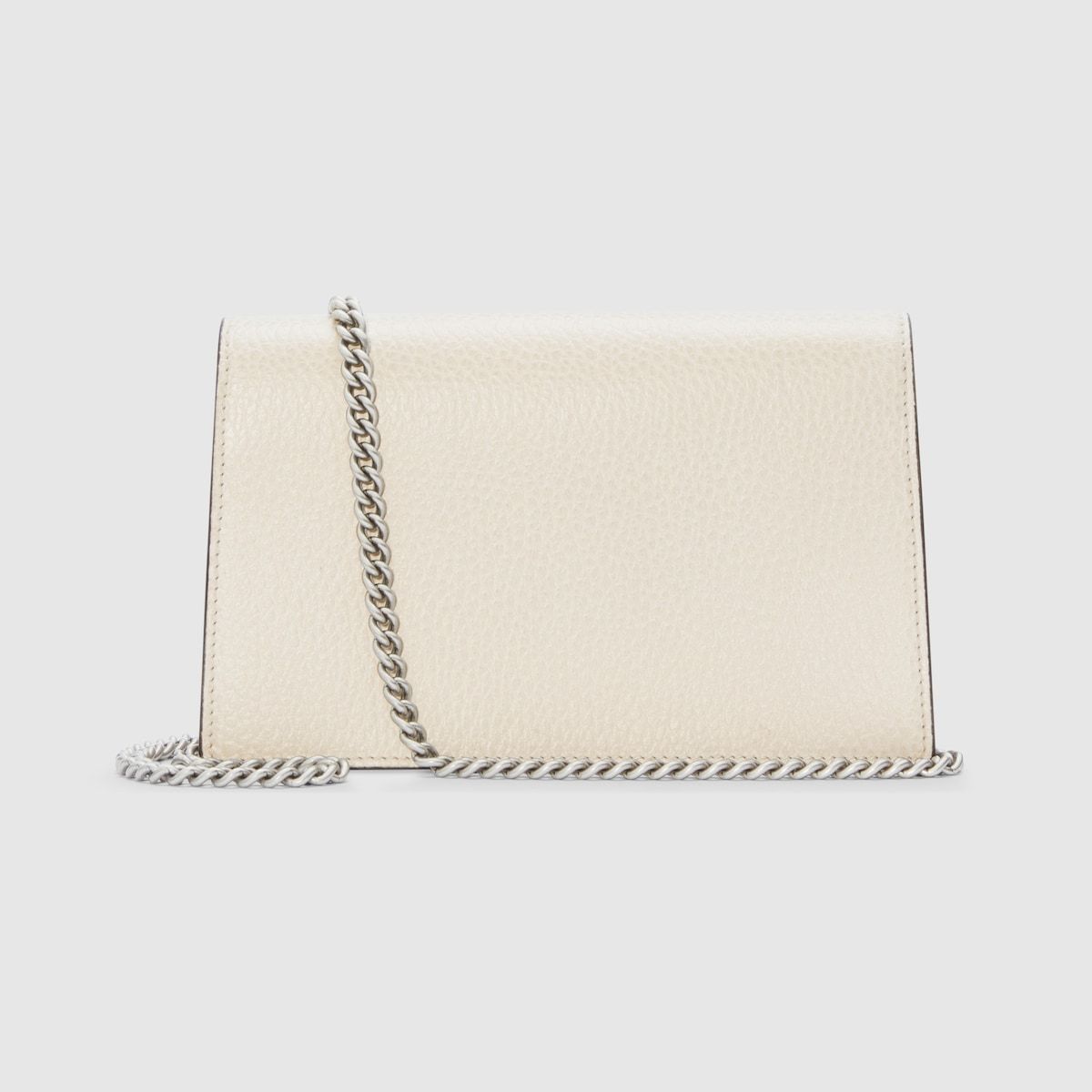 Gucci Dionysus Super Mini Leather Bag White Leather