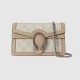 Gucci Dionysus Gg Super Mini Bag Beige And White Gg Supreme