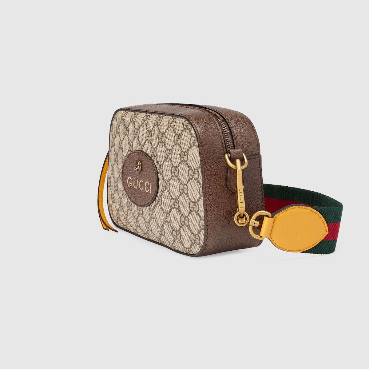 Gucci Neo Vintage Gg Supreme Messenger Bag Beige And Ebony