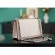 Gucci Dionysus Gg Small Rectangular Bag Beige And White Canvas