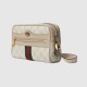 Gucci Ophidia Gg Mini Bag Beige And White Gg Supreme