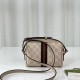 Gucci Ophidia Gg Mini Bag Beige And White Gg Supreme