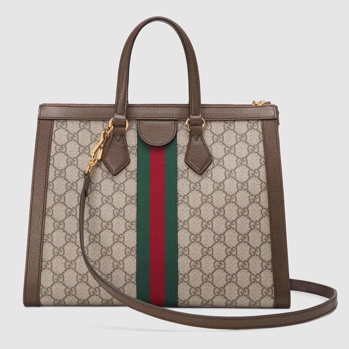 Gucci Ophidia Gg Medium Tote Bag Gg Supreme