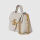 Gucci Gg Marmont Mini Top Handle Bag Light Beige Leather