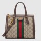 Gucci Ophidia Gg Small Tote Bag Beige/Ebony Gg Supreme