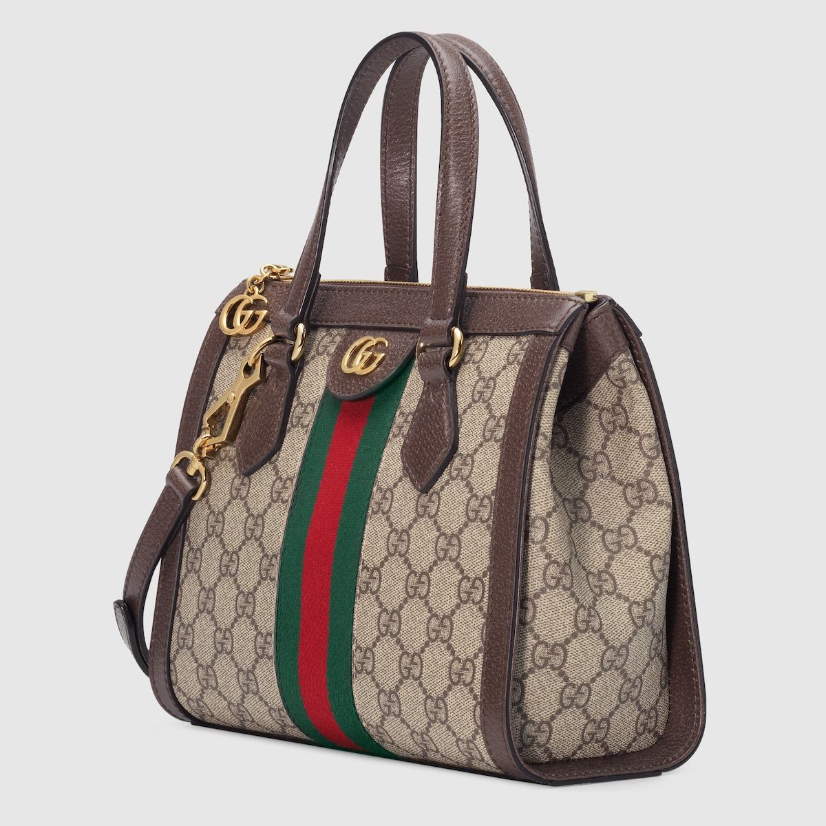 Gucci Ophidia Gg Small Tote Bag Beige/Ebony Gg Supreme