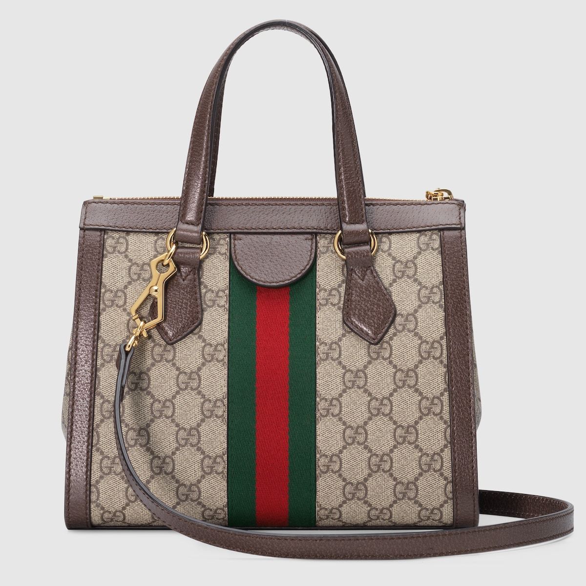 Gucci Ophidia Gg Small Tote Bag Beige/Ebony Gg Supreme