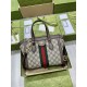 Gucci Ophidia Gg Small Tote Bag Beige/Ebony Gg Supreme