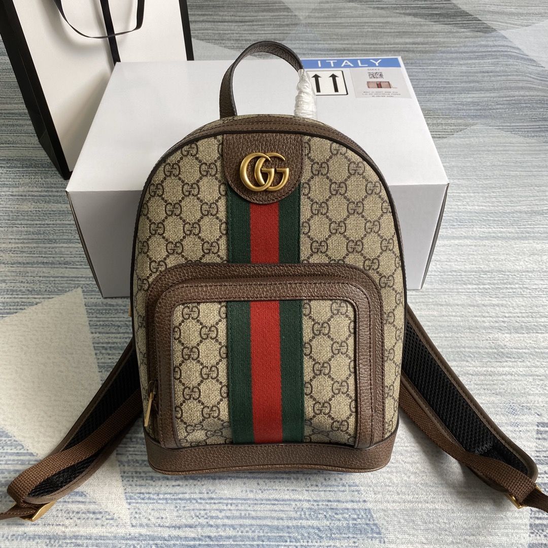 Gucci Ophidia Gg Small Backpack  Gg Supreme