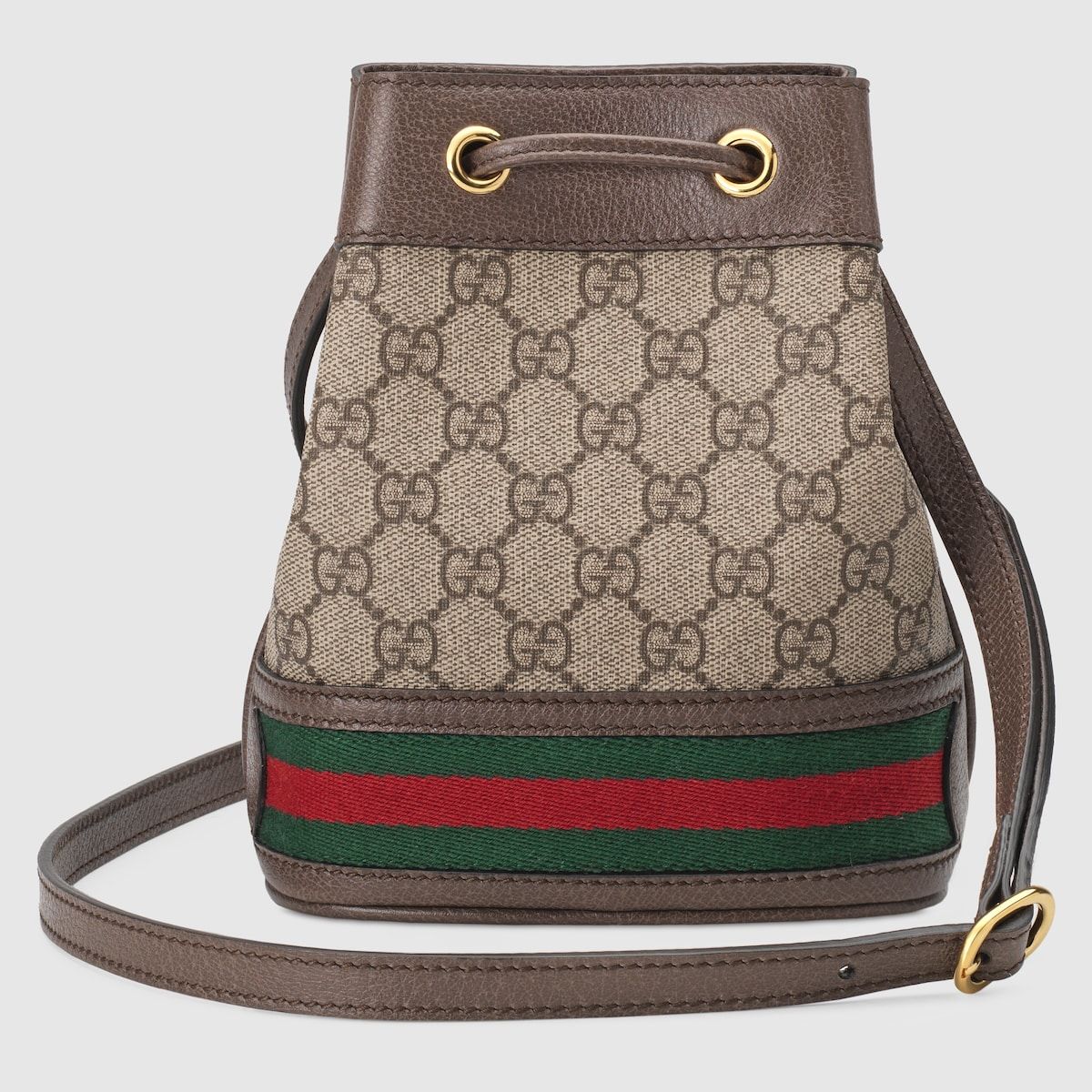 Gucci Ophidia Gg Mini Bucket Bag Beige/Ebony Gg Supreme