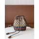 Gucci Ophidia Gg Mini Bucket Bag Beige/Ebony Gg Supreme