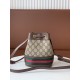 Gucci Ophidia Gg Mini Bucket Bag Beige/Ebony Gg Supreme