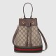 Gucci Ophidia Gg Small Bucket Bag Beige/Ebony Gg Supreme