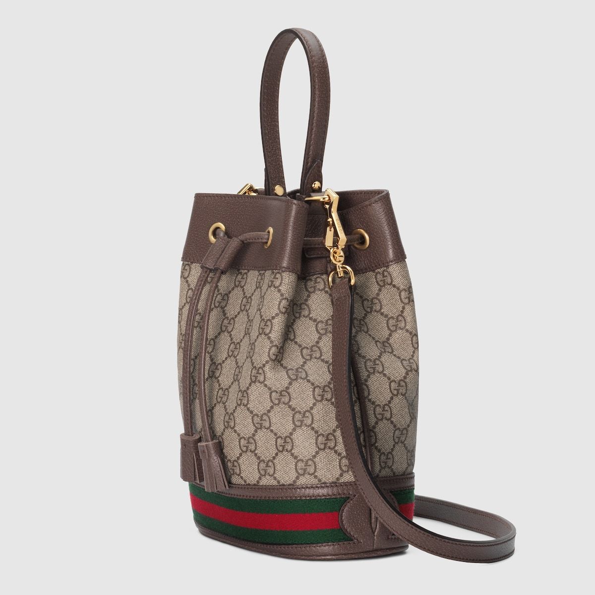 Gucci Ophidia Gg Small Bucket Bag Beige/Ebony Gg Supreme