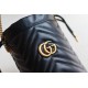 Gucci Gg Marmont Mini Bucket Bag Black Leather