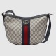 Gucci Ophidia Gg Small Crossbody Bag Beige And Blue Gg Supreme