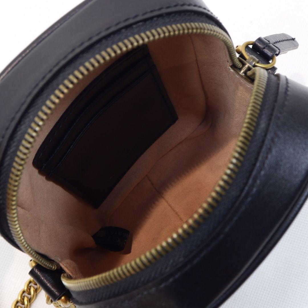 Gucci Gg Marmont Mini Bag Black Leather