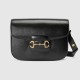 Gucci Horsebit 1955 Shoulder Bag Black Leather