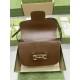 Gucci Horsebit 1955 Shoulder Bag Brown Leather