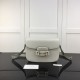 Gucci Horsebit 1955 Shoulder Bag White Leather