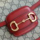 Gucci Horsebit 1955 Shoulder Bag Gg Supreme/Red