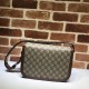 Gucci Horsebit 1955 Shoulder Bag Gg Supreme/Brown