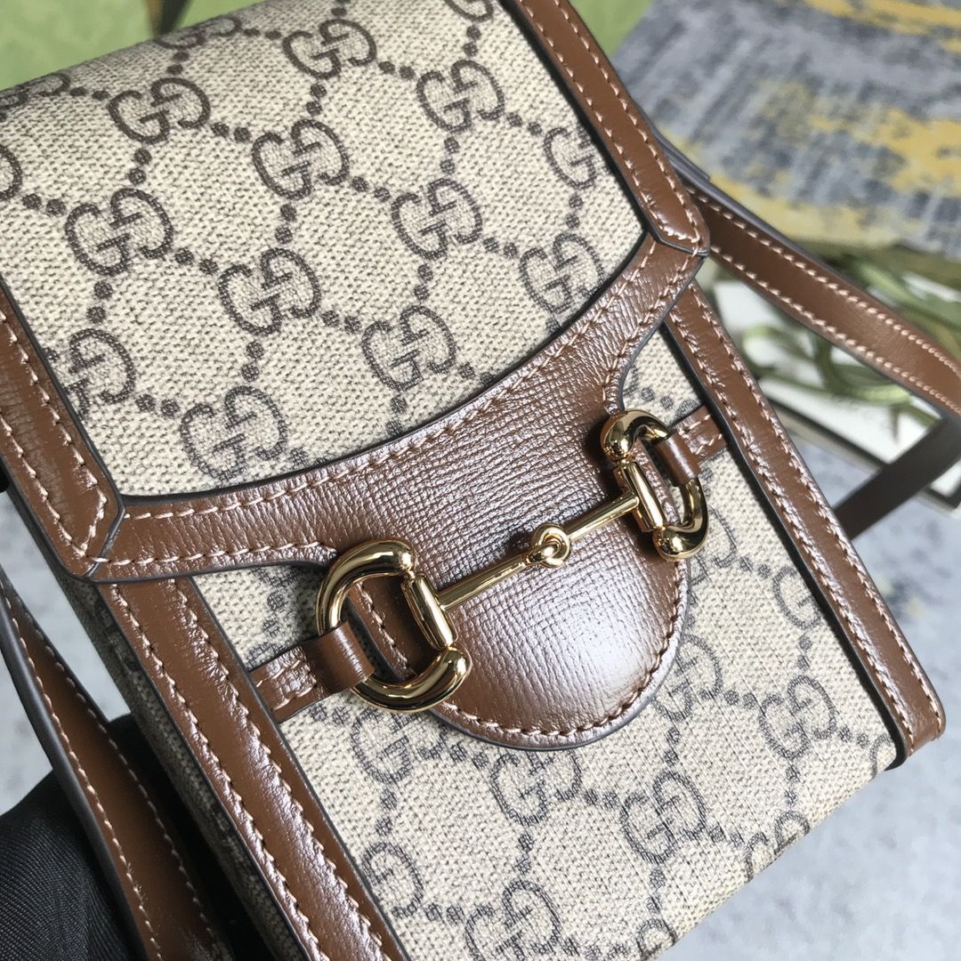 Gucci Horsebit 1955 Mini Bag Gg Supreme