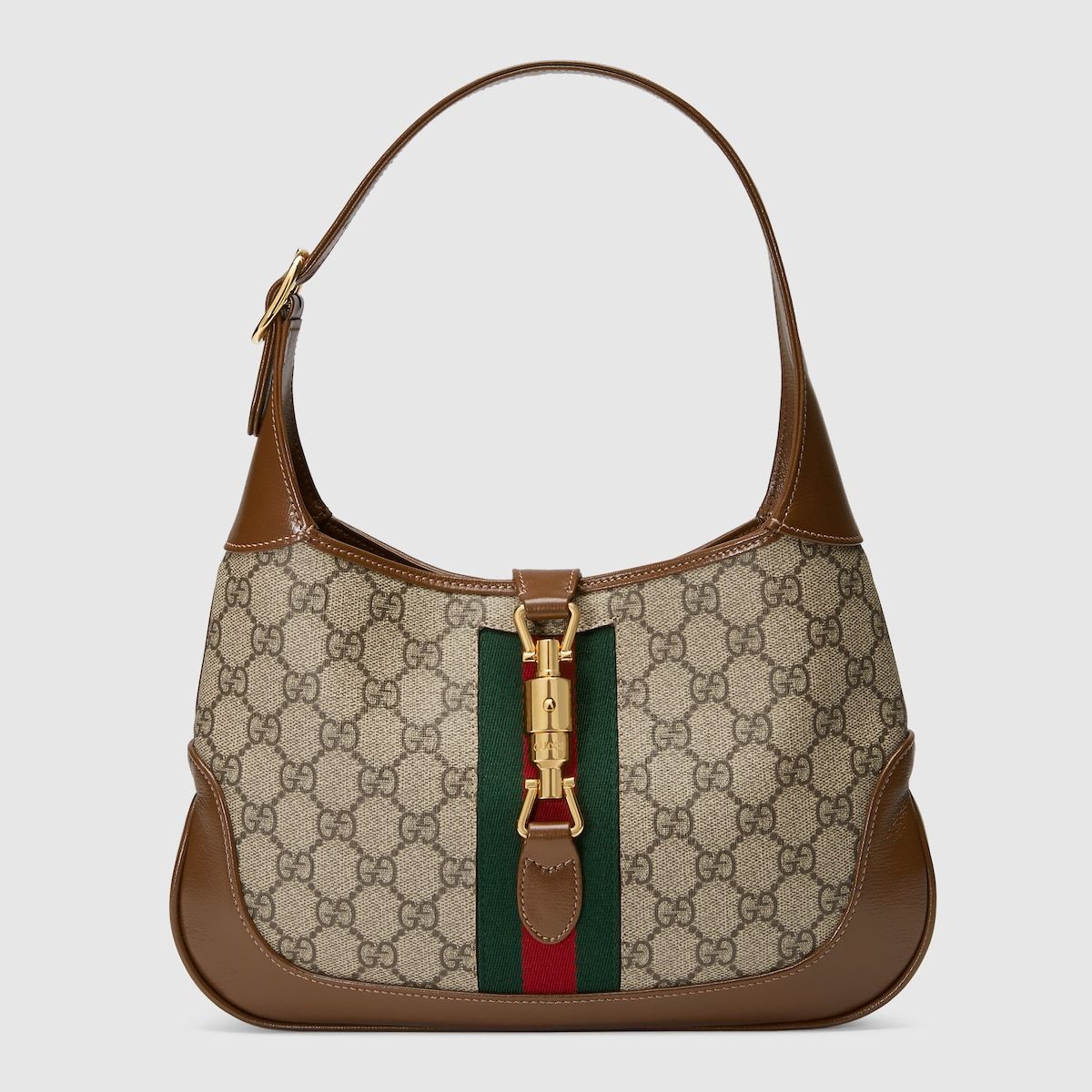 Gucci Jackie 1961 Small Shoulder Bag Gg Supreme Canvas