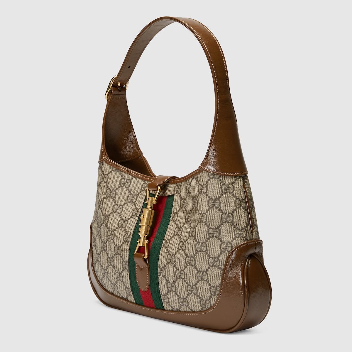 Gucci Jackie 1961 Small Shoulder Bag Gg Supreme Canvas