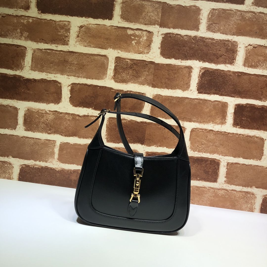 Gucci Jackie 1961 Mini Shoulder Bag Black Leather