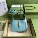 Gucci Jackie 1961 Mini Shoulder Bag Light Blue Leather