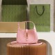 Gucci Jackie 1961 Mini Shoulder Bag Light Pink Leather