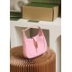 Gucci Jackie 1961 Mini Shoulder Bag Light Pink Leather