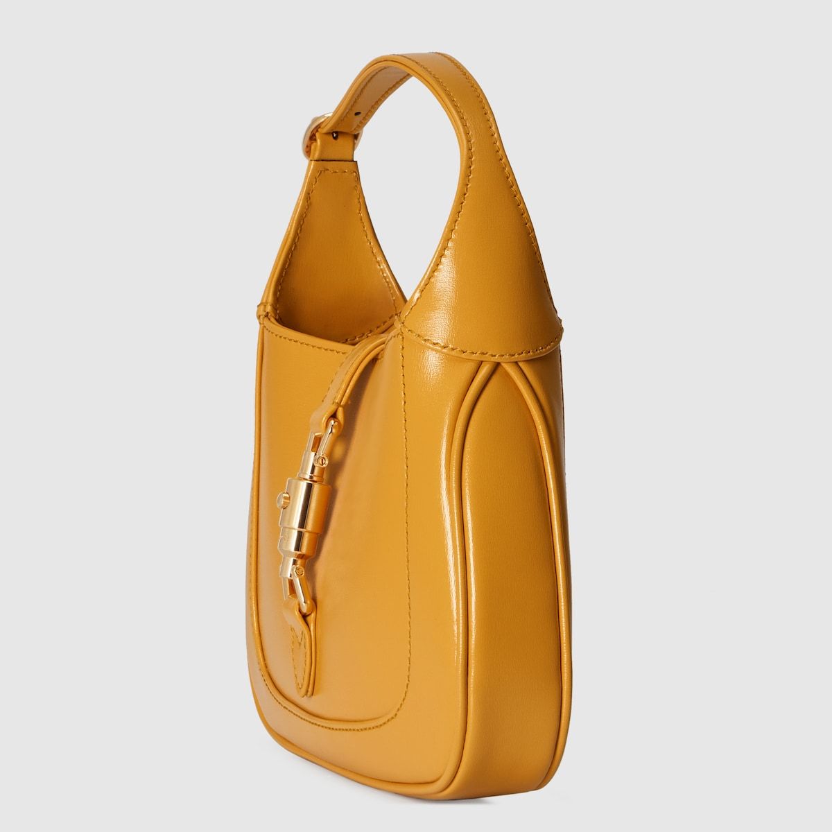 Gucci Jackie 1961 Mini Shoulder Bag Yellow Leather