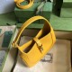 Gucci Jackie 1961 Mini Shoulder Bag Yellow Leather