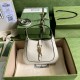 Gucci Jackie 1961 Ostrich Mini Shoulder Bag Ivory